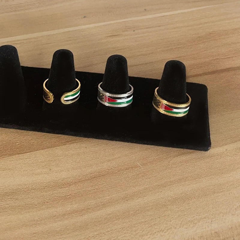 Palestinian Scarf Kufiya Open Ring For Men And Women-FREE SHIPPING special offer