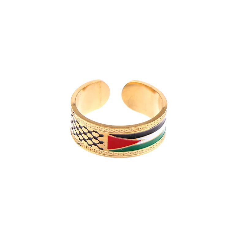 Palestinian Scarf Kufiya Open Ring For Men And Women-FREE SHIPPING special offer