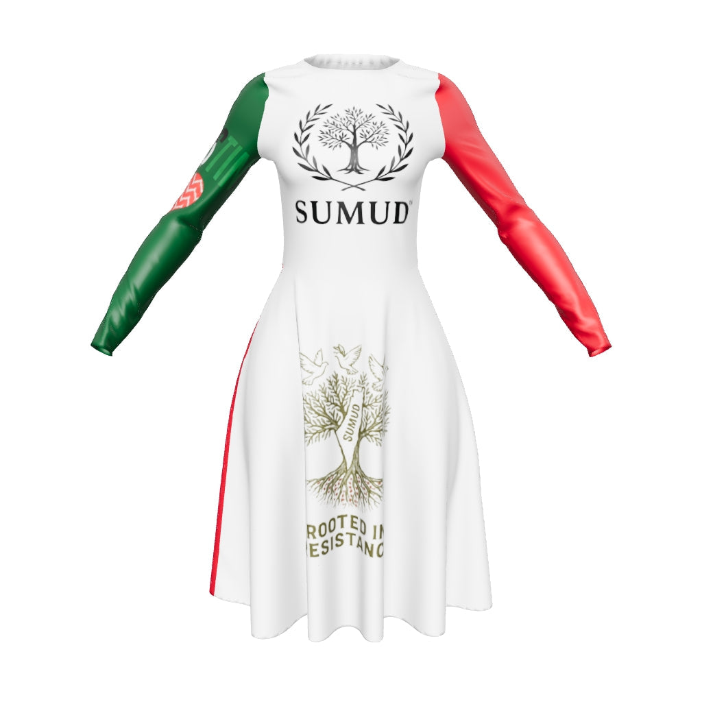 Colorful SUMUD brave woman dress
