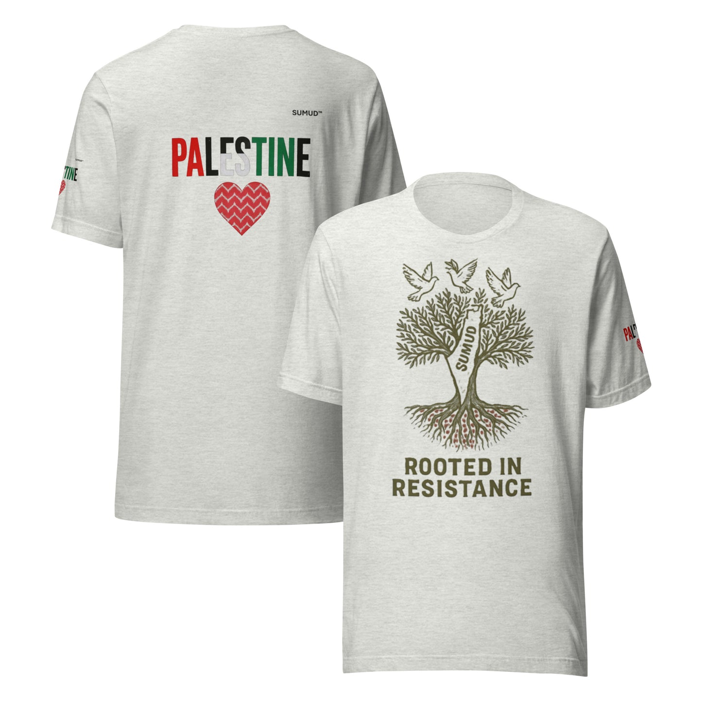 Rooted in resistance with Palestinian Heart