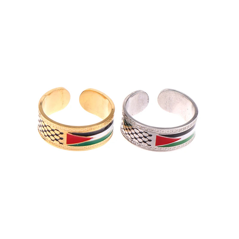 Palestinian Scarf Kufiya Open Ring For Men And Women-FREE SHIPPING special offer