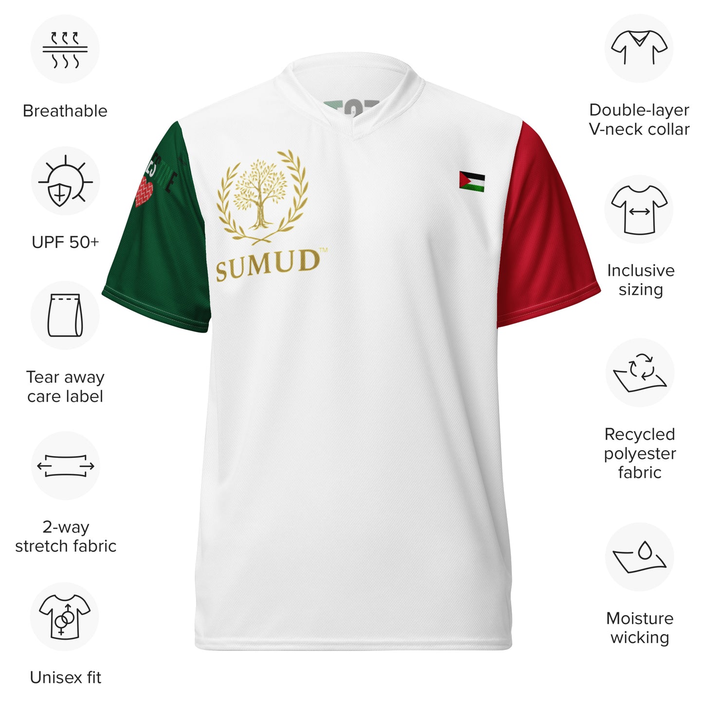 unisex sports SUMUD® jersey